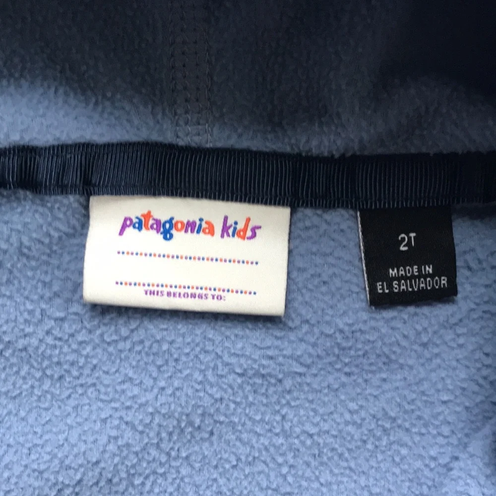 *Patagonia Fleece Jacket (size 2T)